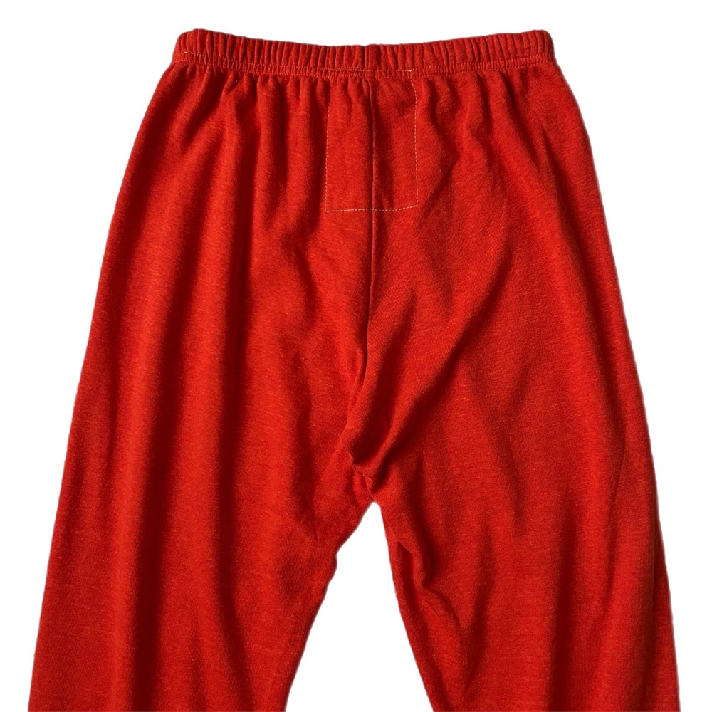 Aviator Nation Red Orange Logo Sweatpants Joggers Size Large - Picture 5 of 8